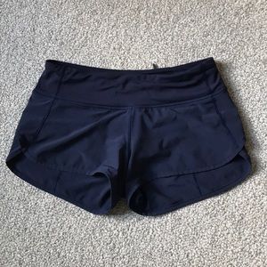 Lululemon | Navy “Speed Up” Shorts